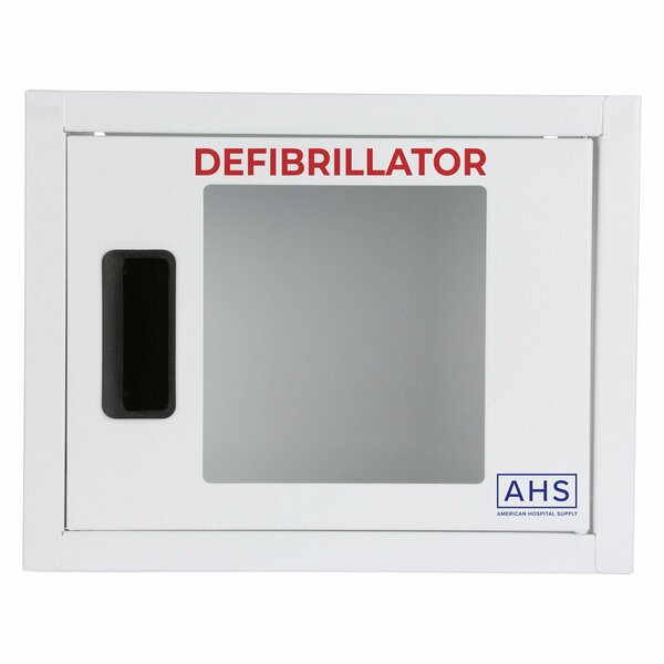 American Hospital Supply Wall Mounted AED Cabinet, Without Alarm, Small AHS-AEDC-SB